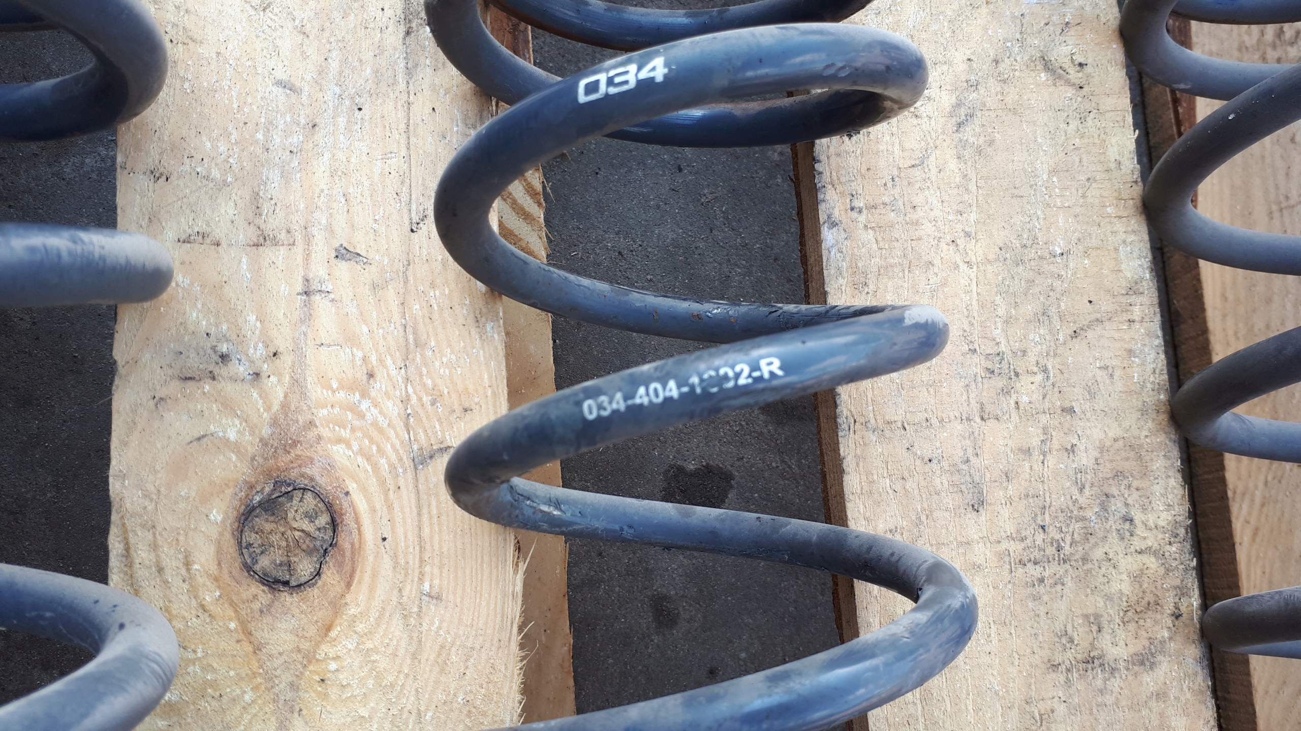S4 B8 A4 spring springs 3.0 TFSI 034 front rear part TUNING
