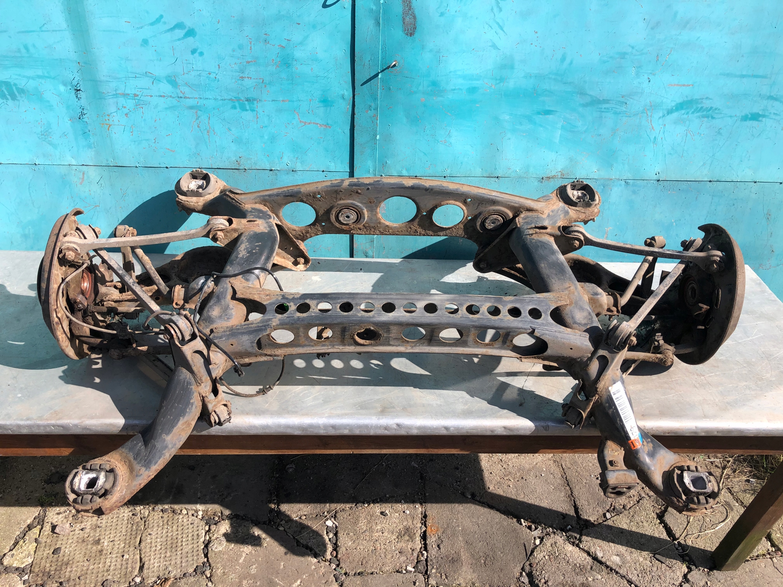 MERCEDES CL C140 W140 WÓZEK SANKI ZAWIESZENIE TYŁ