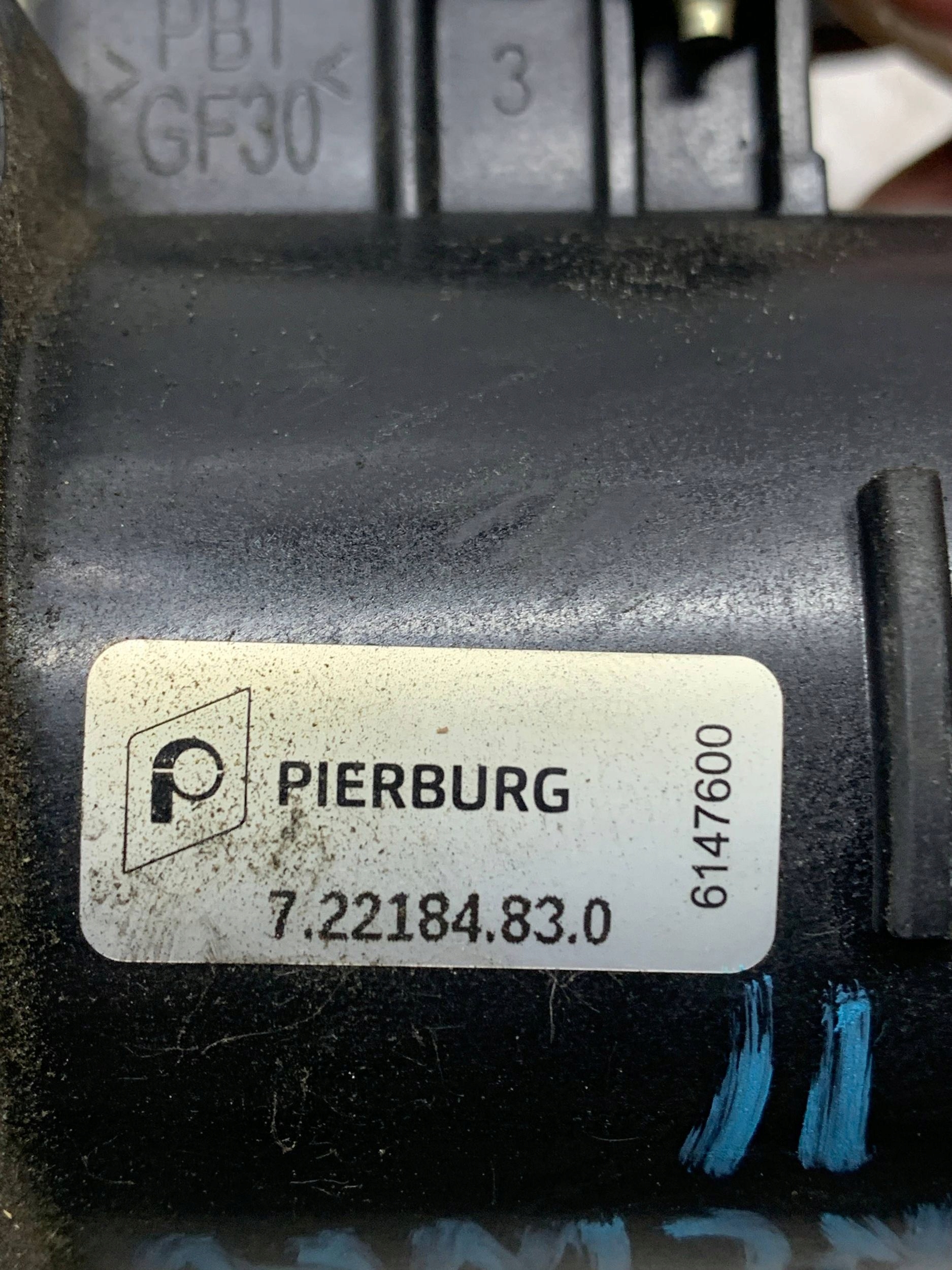 flow meter 7.22184.83.0 CITROEN BERLINGO II (2008-2018) 1.6 EHDI