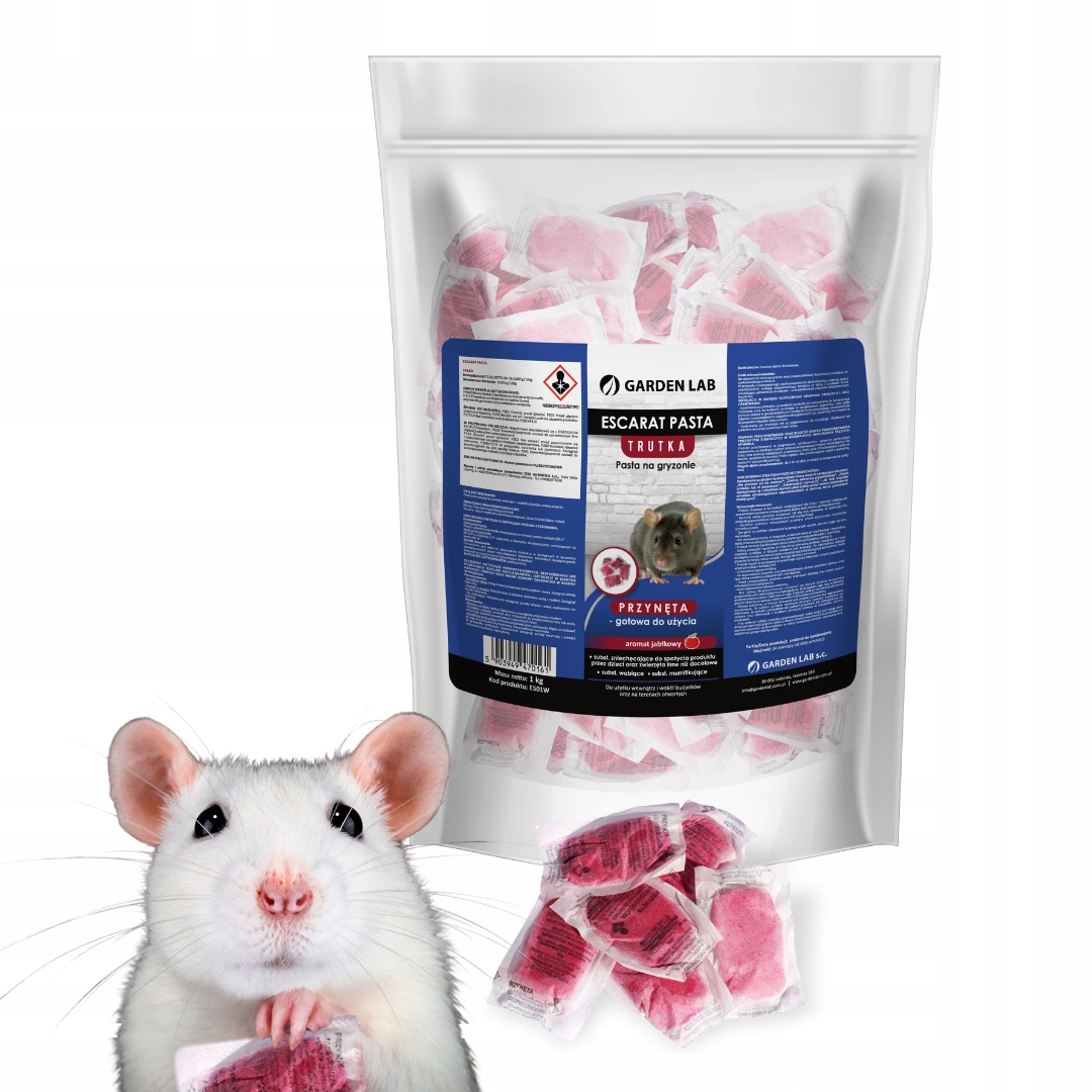 Escarat Pasta Silna Trutka Na Myszy Szczury 3 Kg