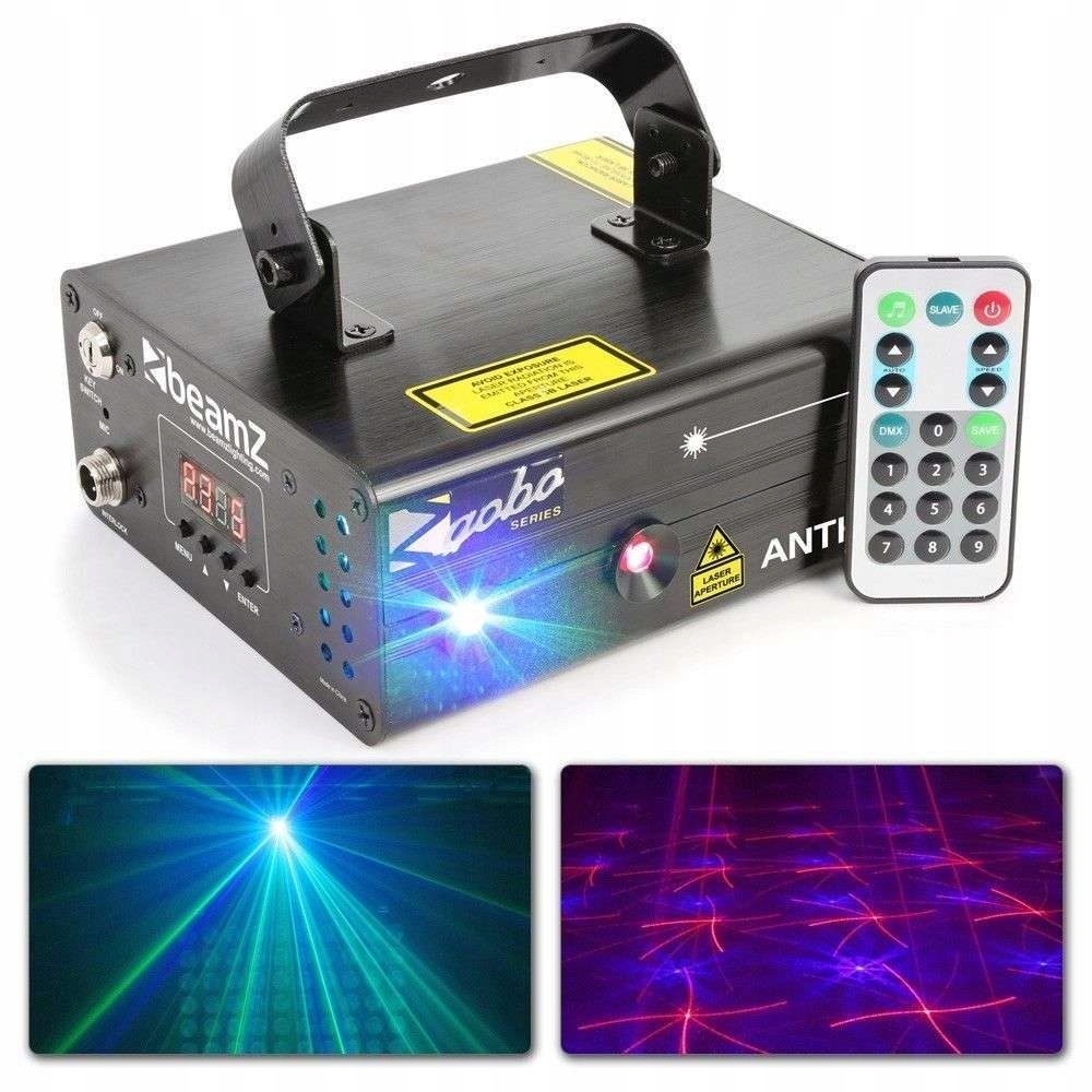 

Laser dyskotekowy Rgb 12 Gobo DMX+ pilot