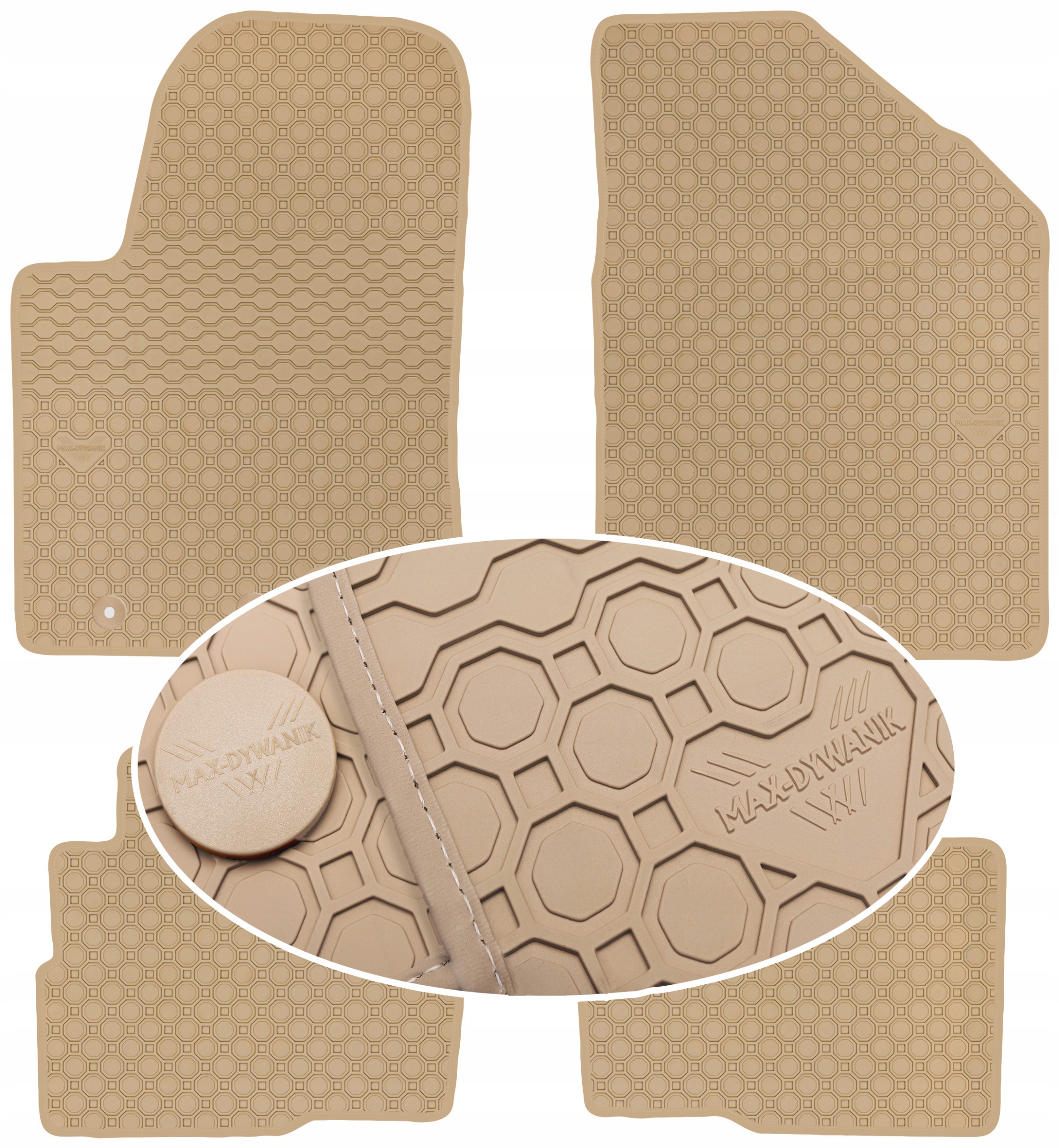 Kia Soul I Fl 2011-2013 Koberce Béžové