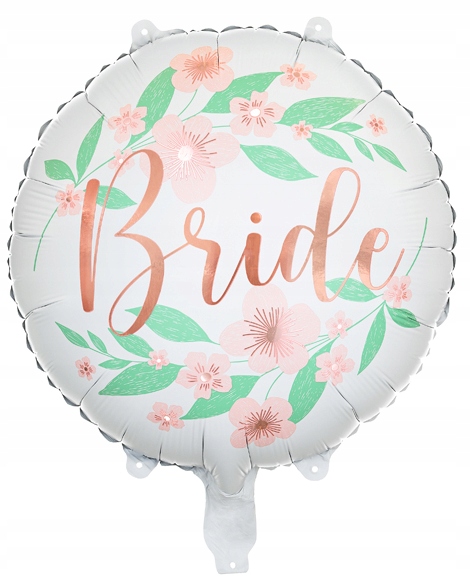 

Balon Foliowy Kwiaty Bride Wieczór Panieński 45cm