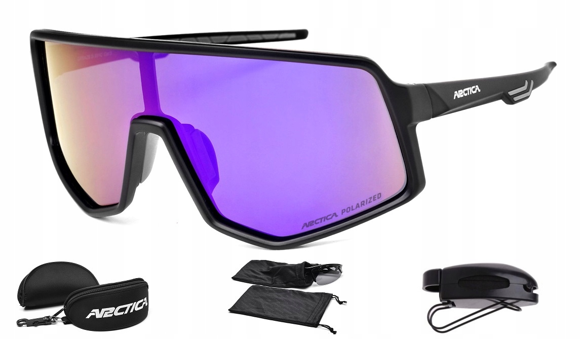 Cyklistické Brýle Monolens Arctica S-331C Polarizace Revo Bonus