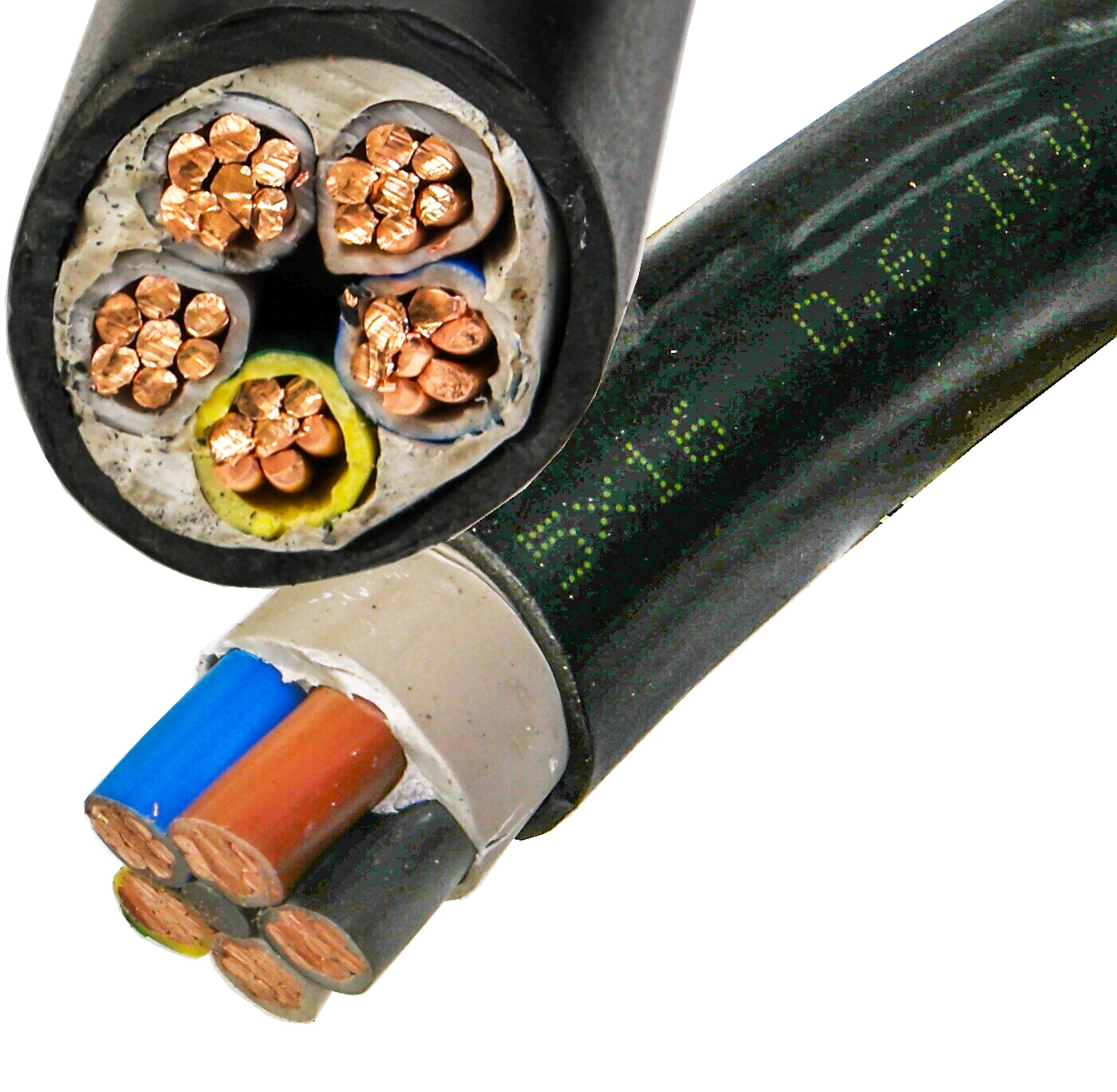 

kabel energetyczny ziemny Yky 5x16 0,6 1KV linka