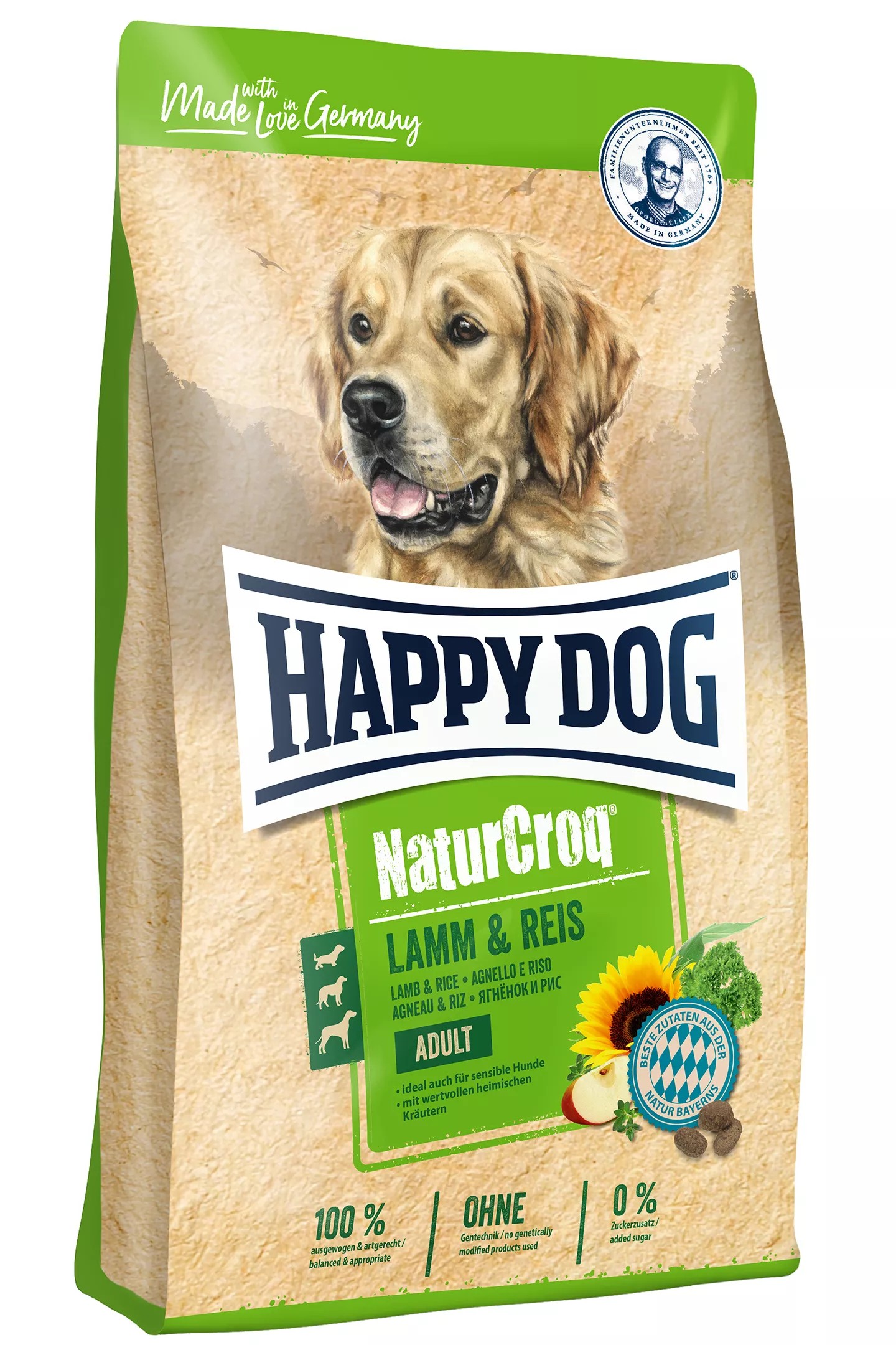 Happy Dog Naturcroq Adult Lamb & Rice 15kg