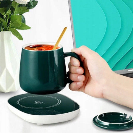 ELEKTRYCZNY PODGRZEWACZ Kubka Kawy HERBATY pod Kubek BIURA 55*C Marka bez marki