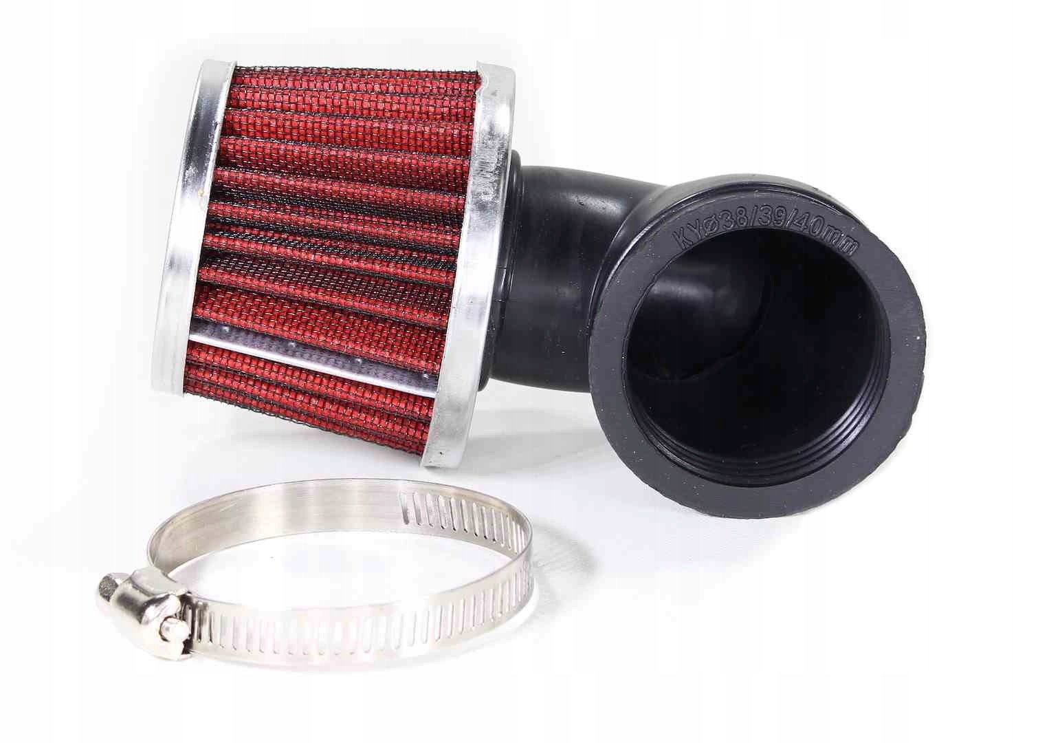 Filtr Powietrza Stożek Fi 38mm Kąt 90° Rob