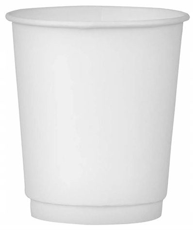 

Kubek papierowy 250ml Biały 20szt 2-warstw