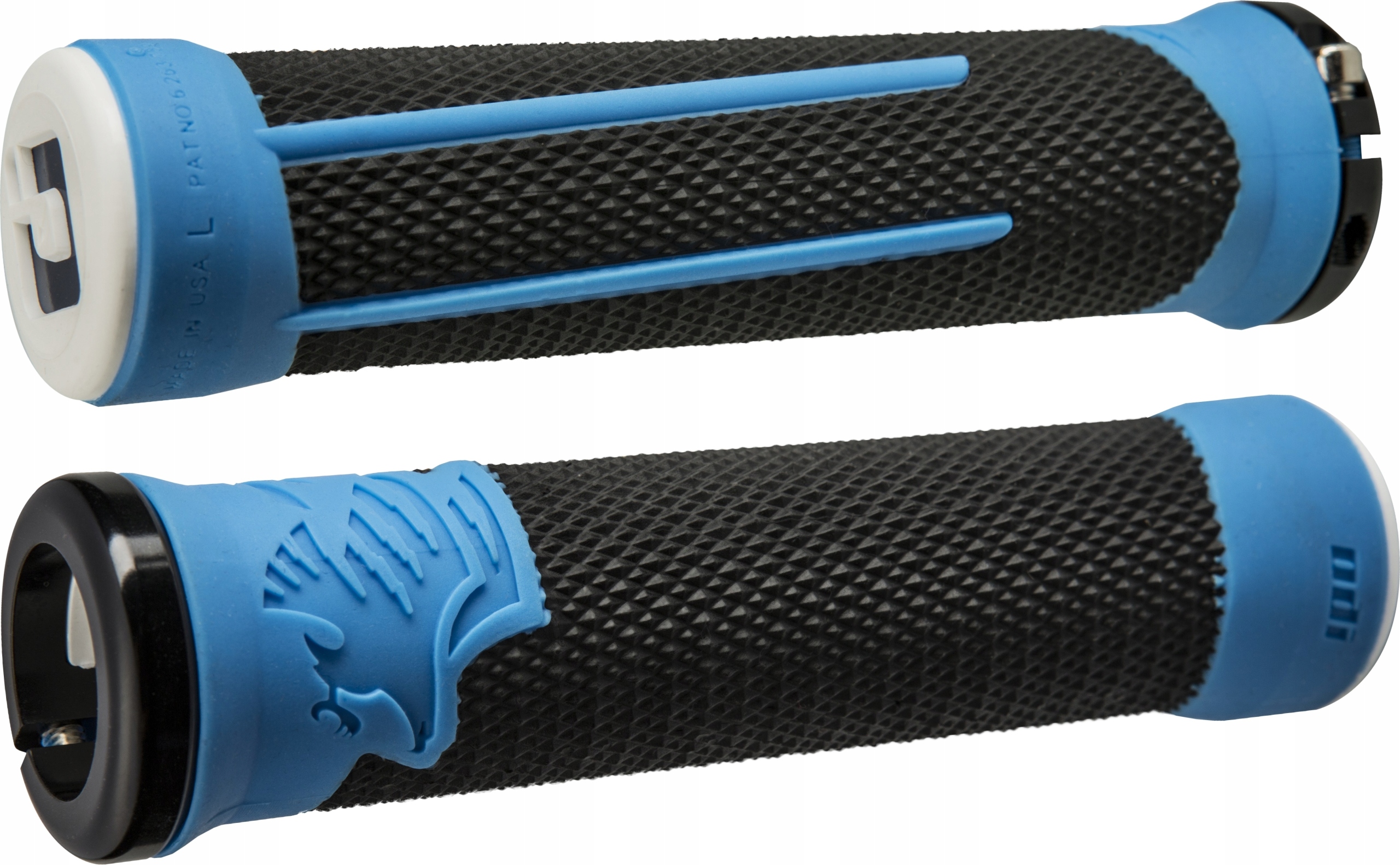 Uchopovací prvky Odi Ag 2 LockOn Grip modro/černé