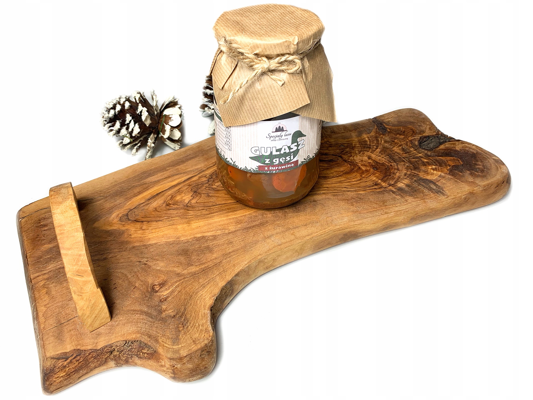 Levně Husí guláš s brusinkami ve sklenici 100 % 900 g