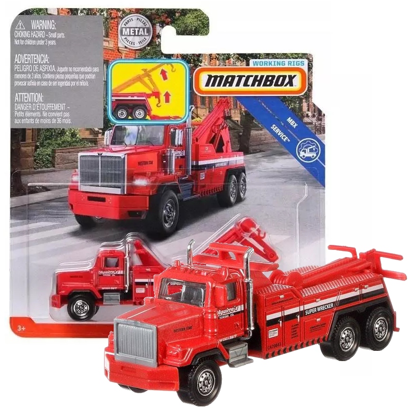 MATCHBOX WORKING RIGS, MBX SERVICE - HOLOWNIK WESTERN STAR 6900XD GBK04