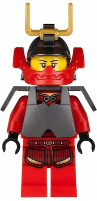 Lego 9448 9566 samotná figurka njo0050 Samurai X (Nya) njo050 Nová