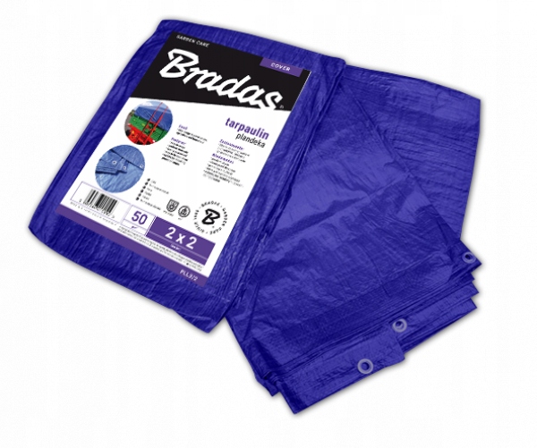 

Plandeka standard Bradas wodoodporna 2m x 2m