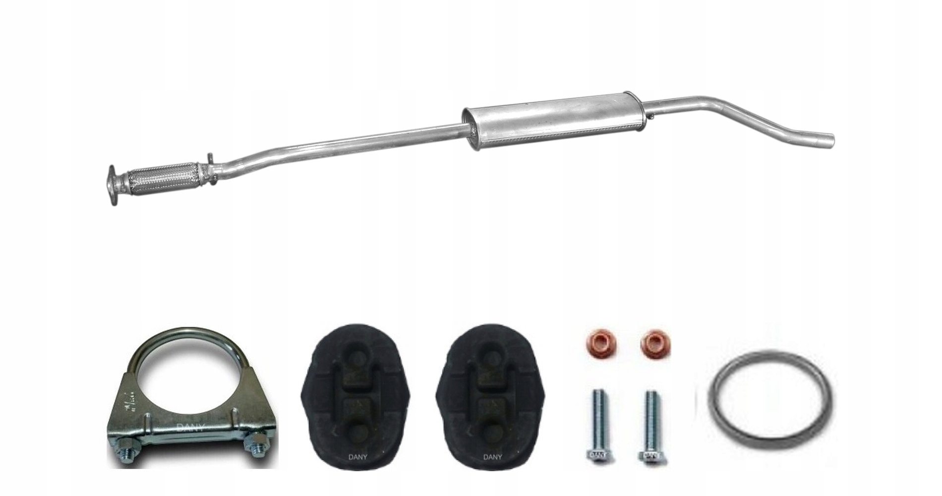 Fiat Punto II 1.2i 16V Man 59 kW (1999-2006) Tlumič