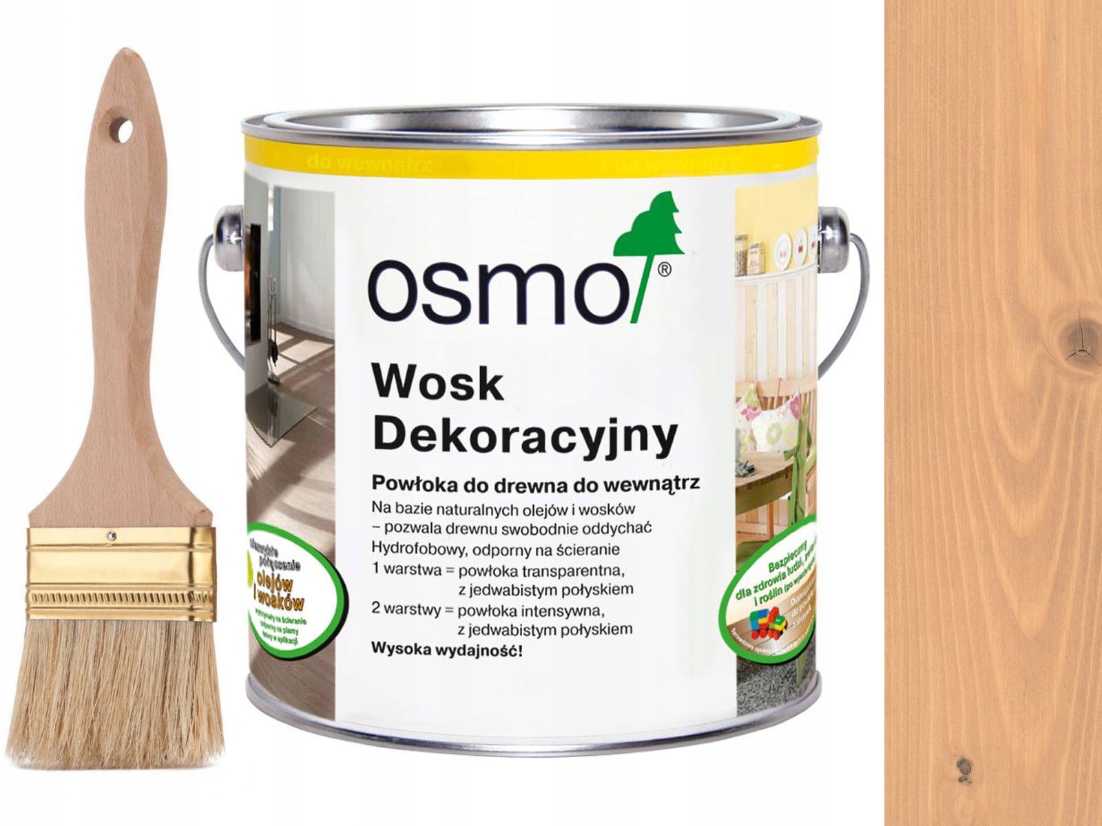 Osmo 3102 vosk Lehce Spařený Buk 0,75L