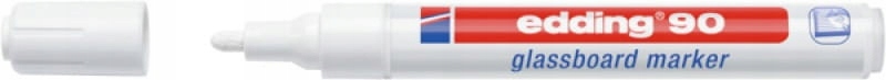 

Marker Do Tablic Szklanych Edding E-90 Biały