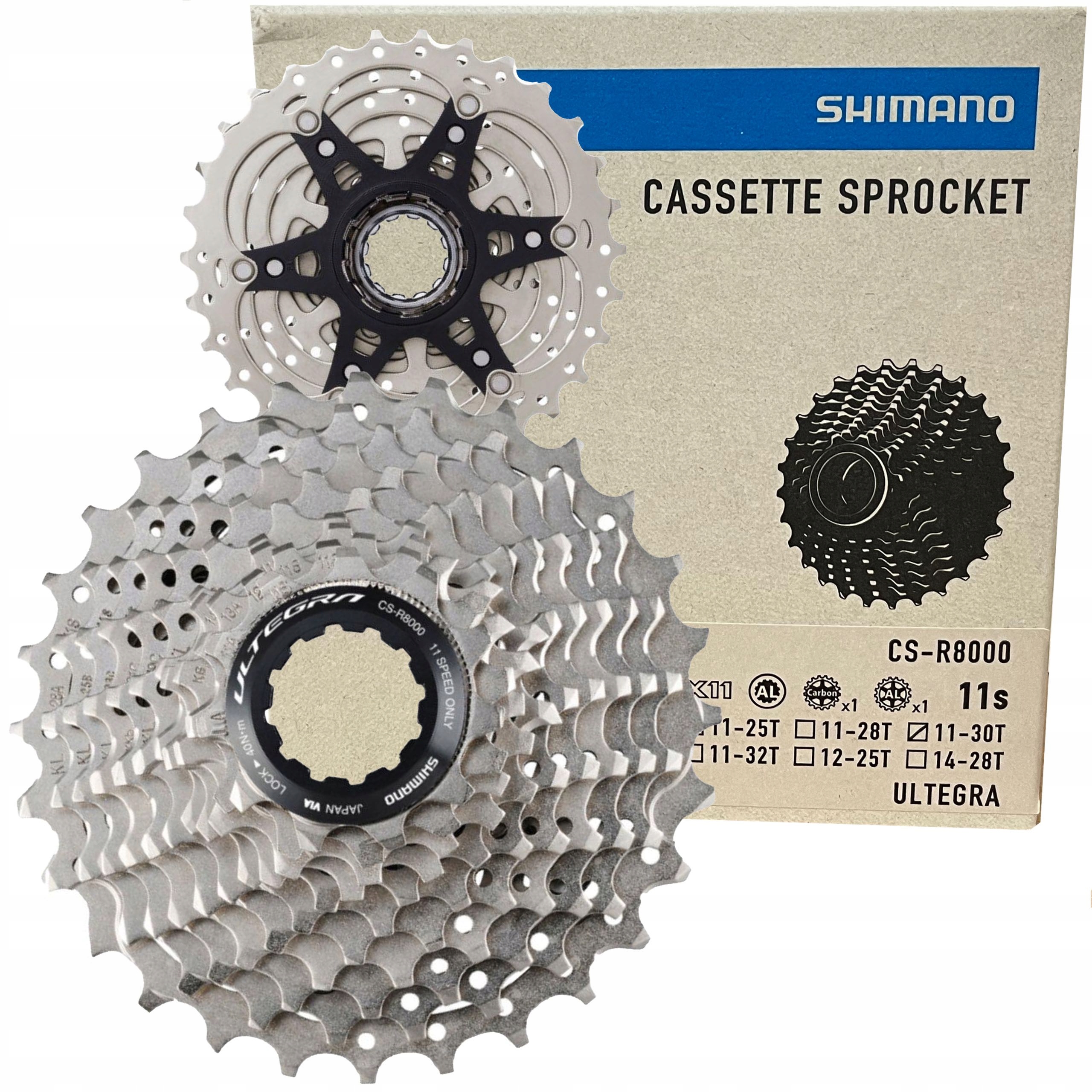 Kaseta Szosowa Shimano Ultegra R8000 11 rzędowa 30T 11-30 Japan Box
