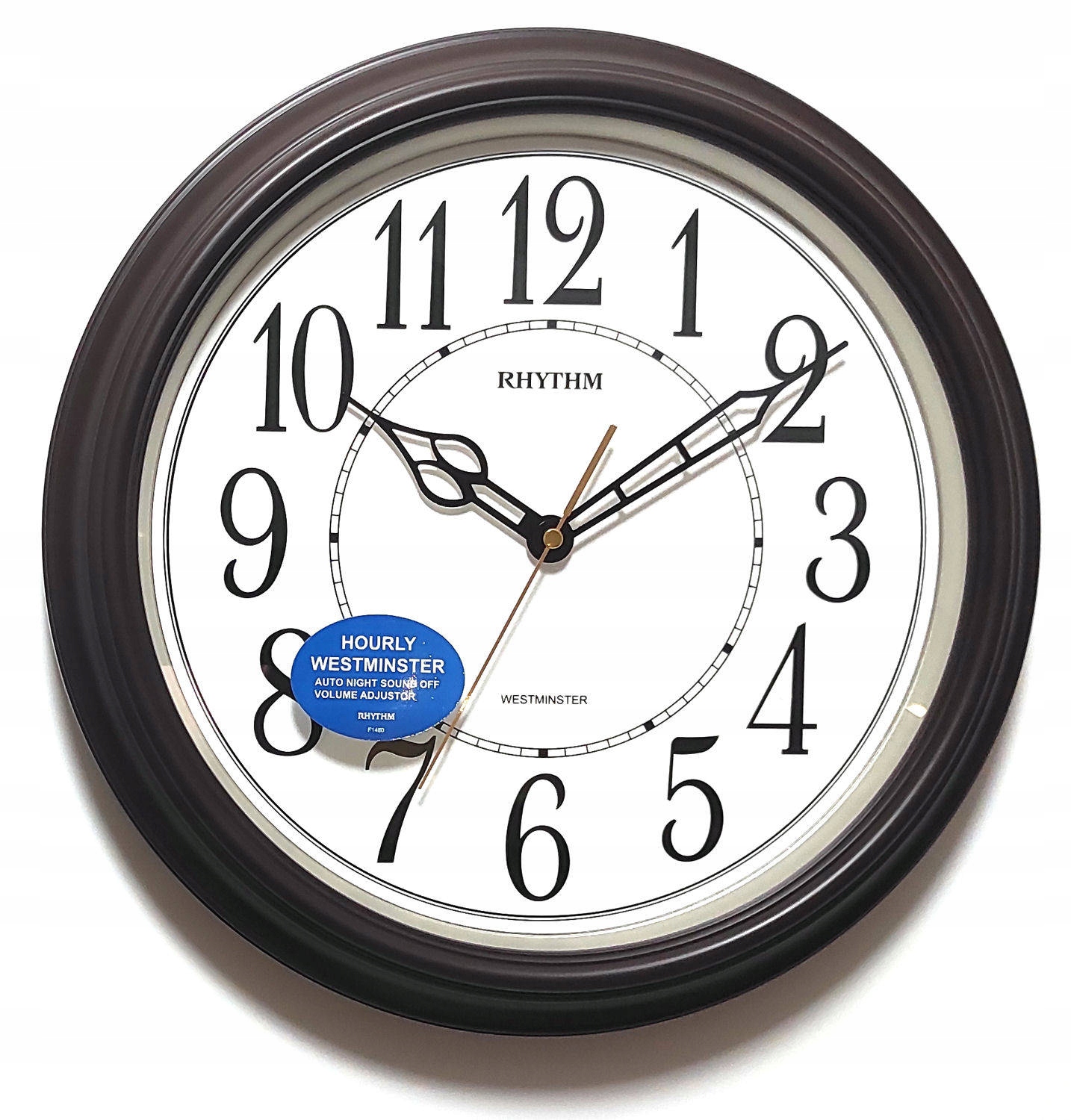 

Zegar Ścienny Rhythm 36 cm Kuranty Westminster