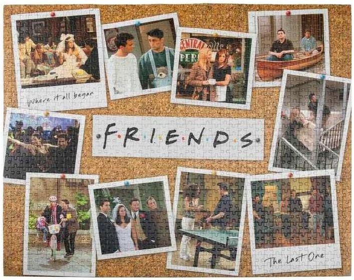 

Puzzle 1000 Elementów Friends Przyjaciel Orginalne