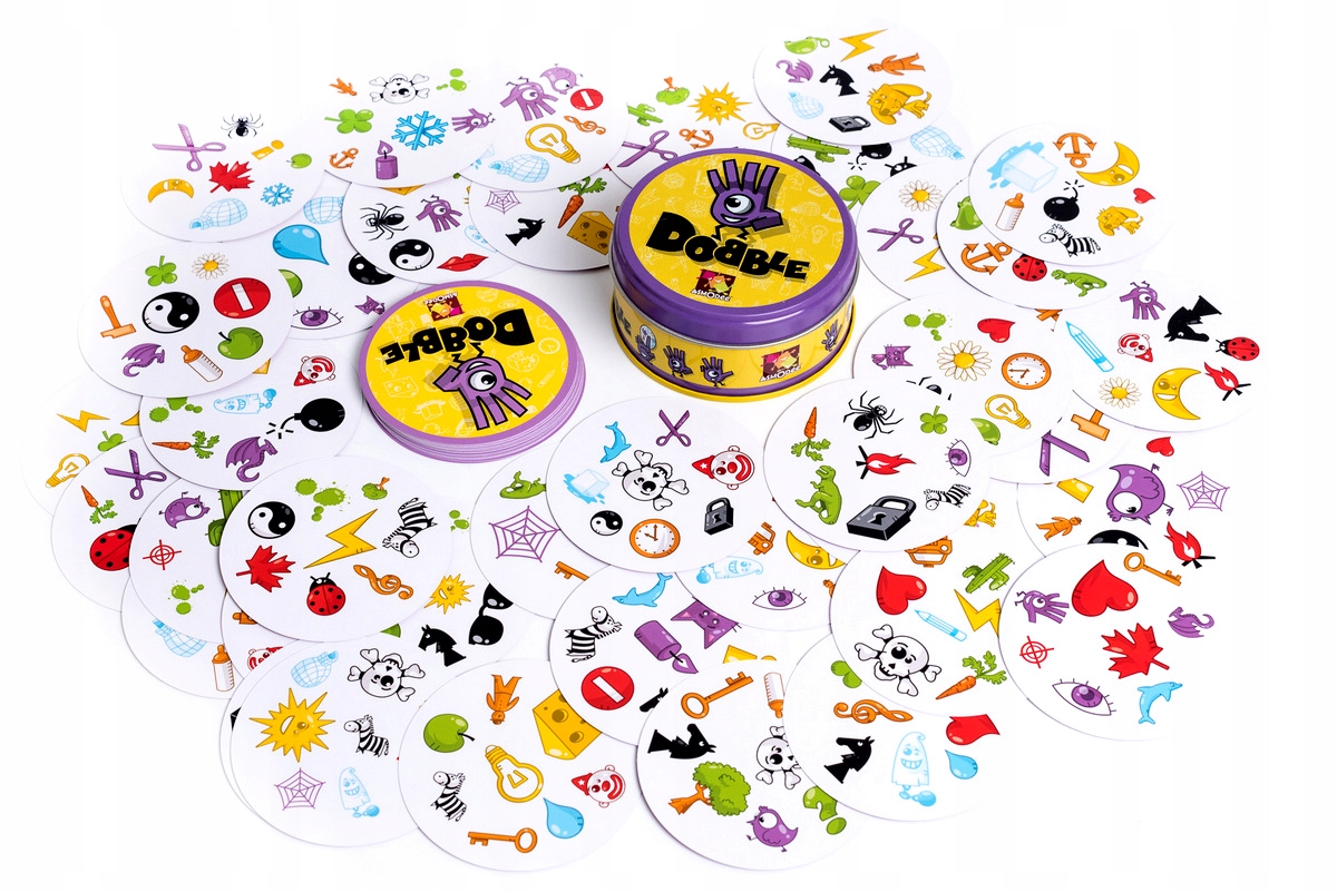 Rebel Dobble Materiał karton metal