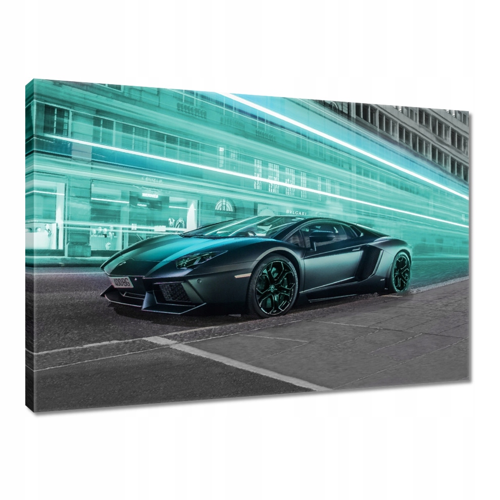 Obraz 100x70 auto Tyrkys