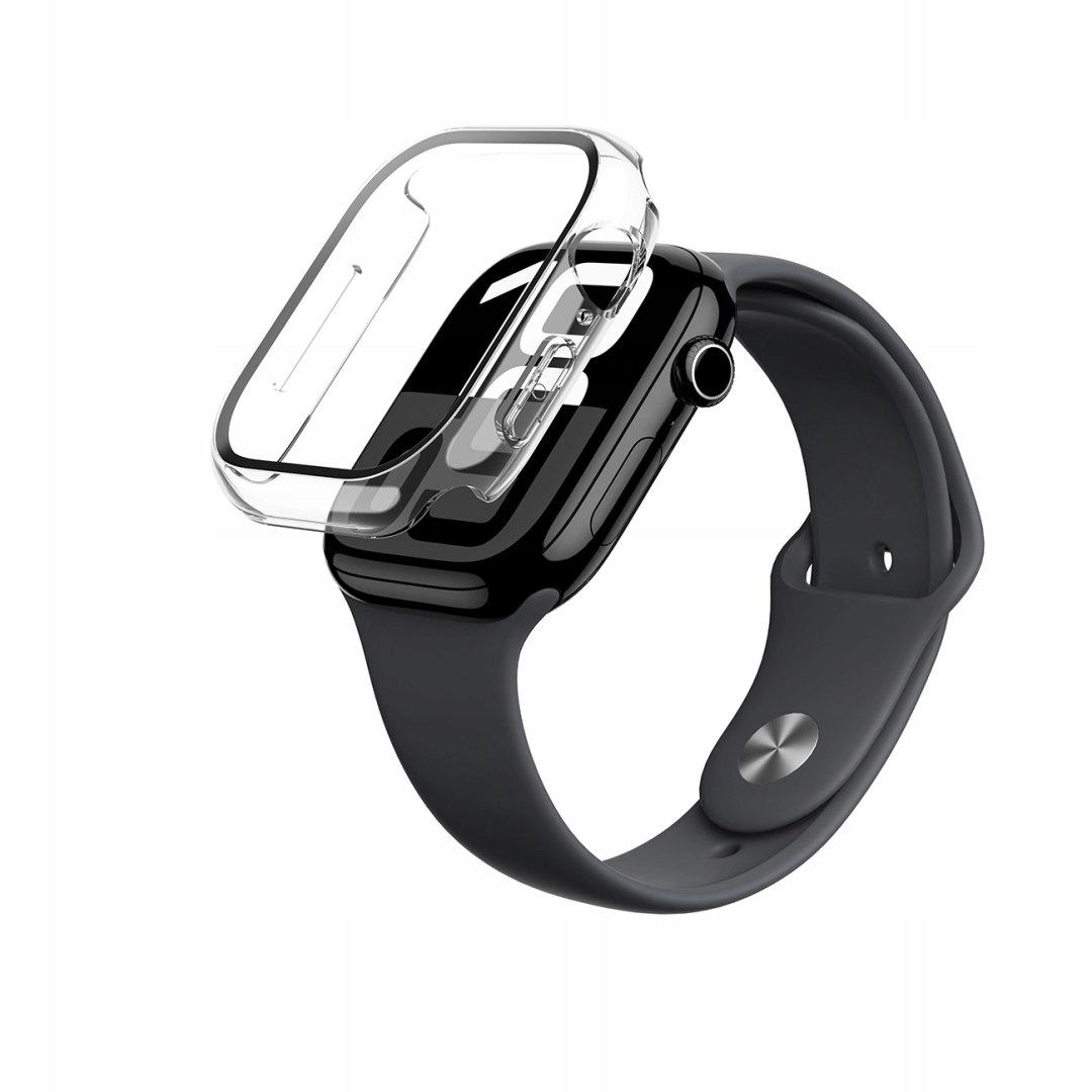 Etui ze szkłem hartowanym Amazingthing Radix Glass do Apple Watch 46mm pr