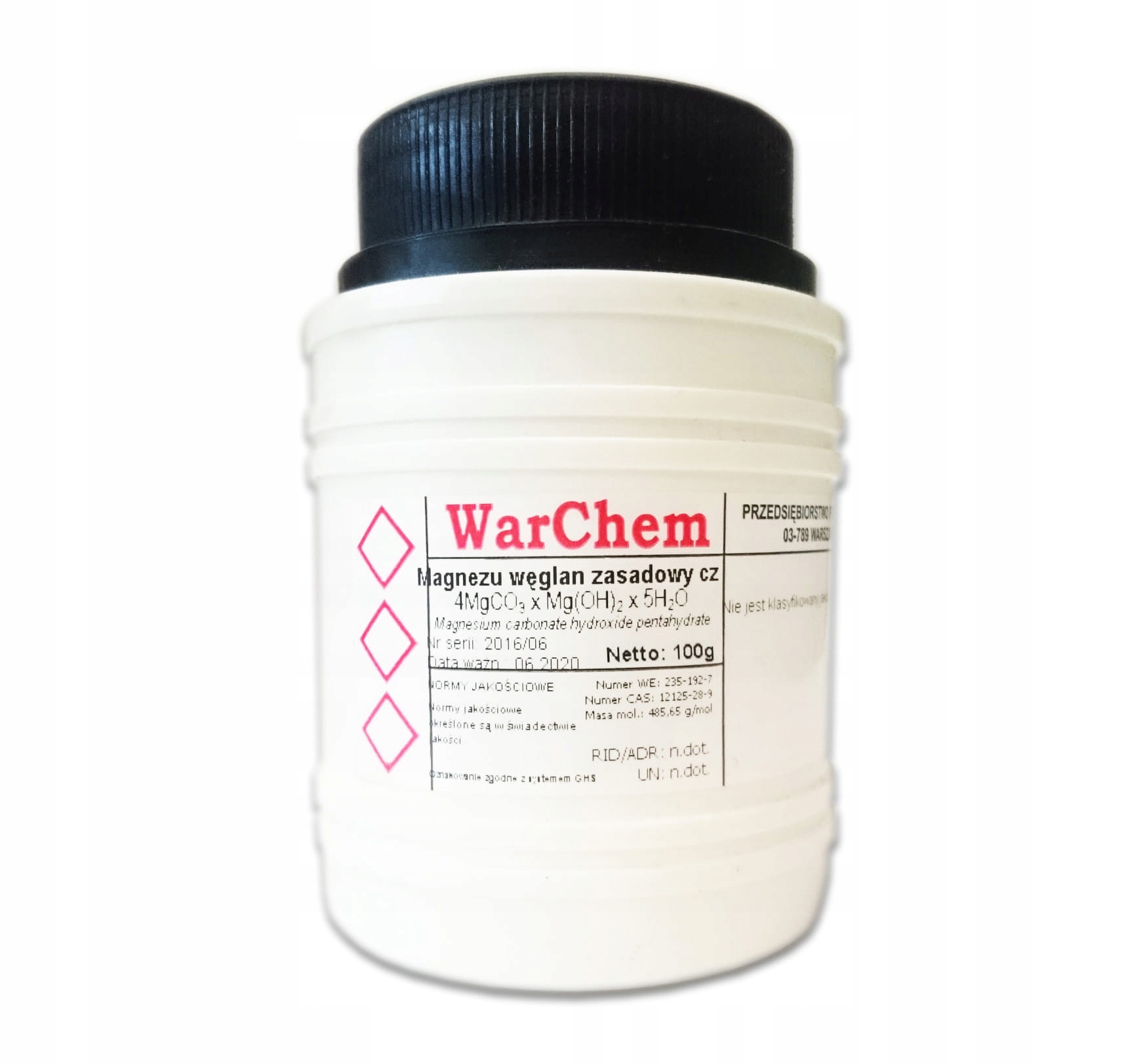 

Węglan Magnezu 100g Warchem [47304]