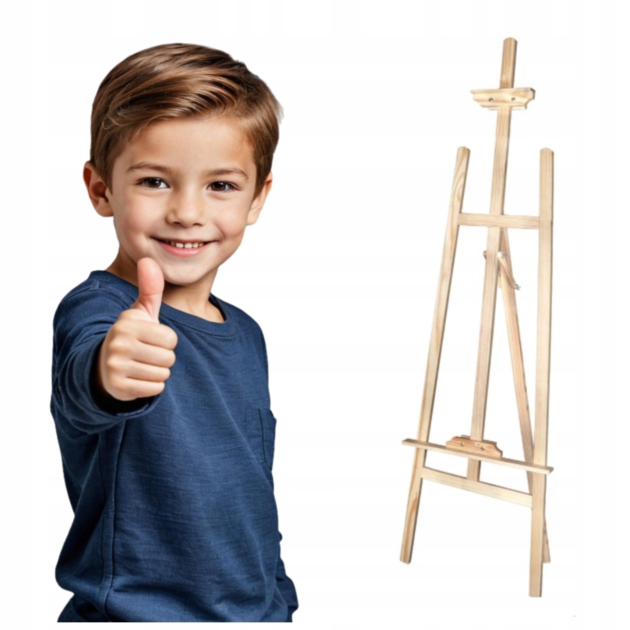 Dřevěný Umělecký Stojan Malířská Sada 90CM dárek Pod Plátno