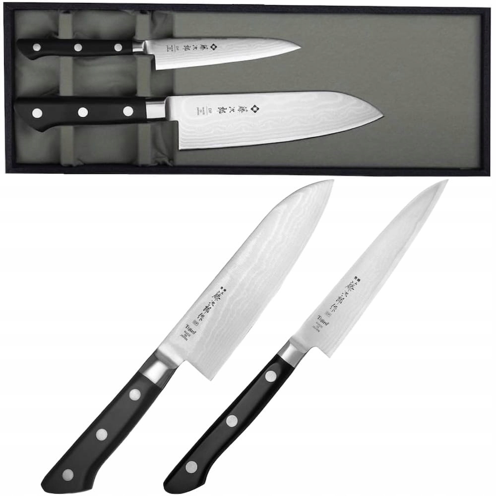 Tojiro Classic Dám Japonský set 2 nožov Univerzálny nôž 12 cm Santoku 17 cm