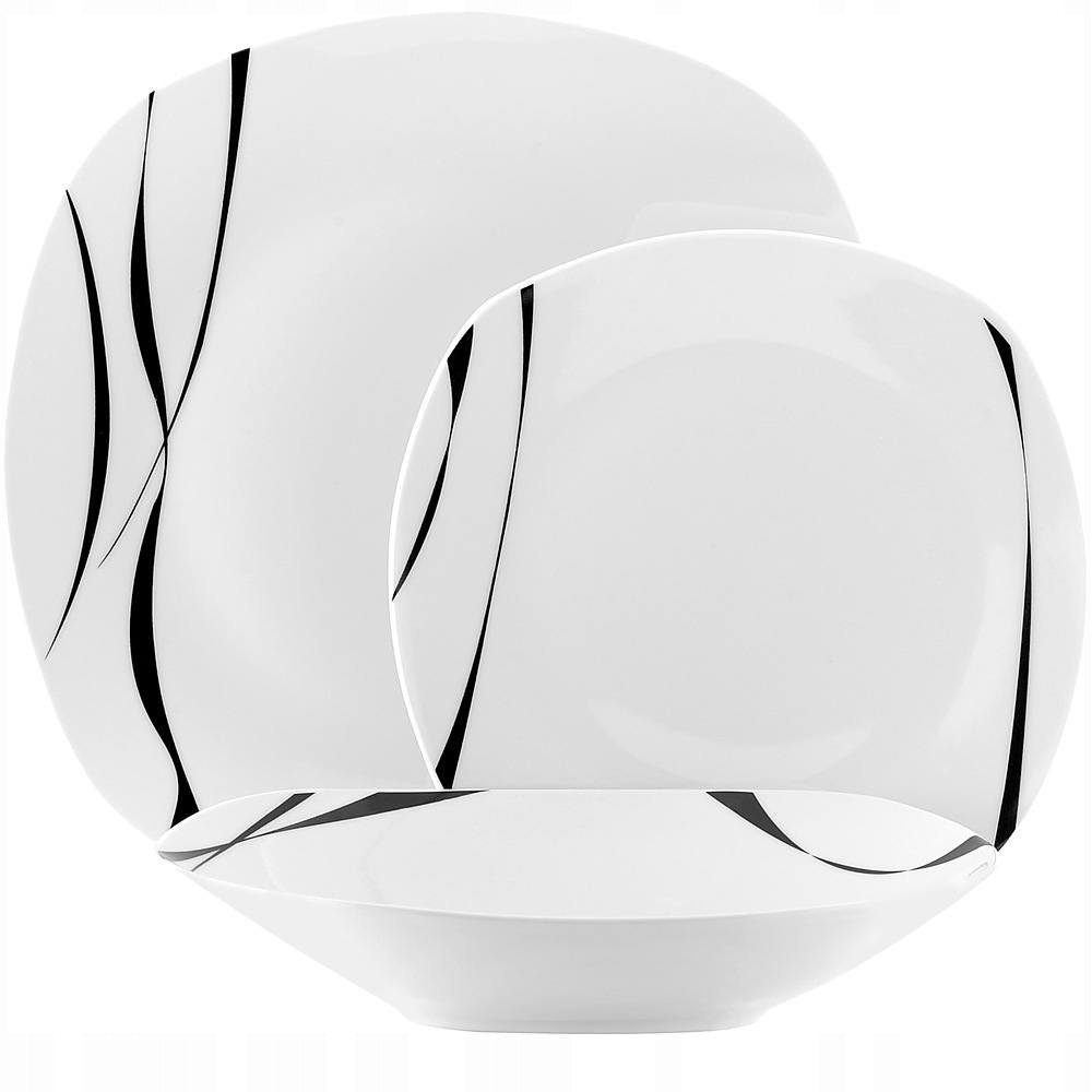 

Serwis Obiadowy komplet zestaw Talerzy 6 osób