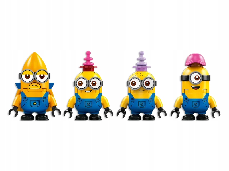 Klocki LEGO Minionki 75581 Imprezowy autobus minionków 7+ (Elementy: 379) Płeć chłopcy dziewczynki