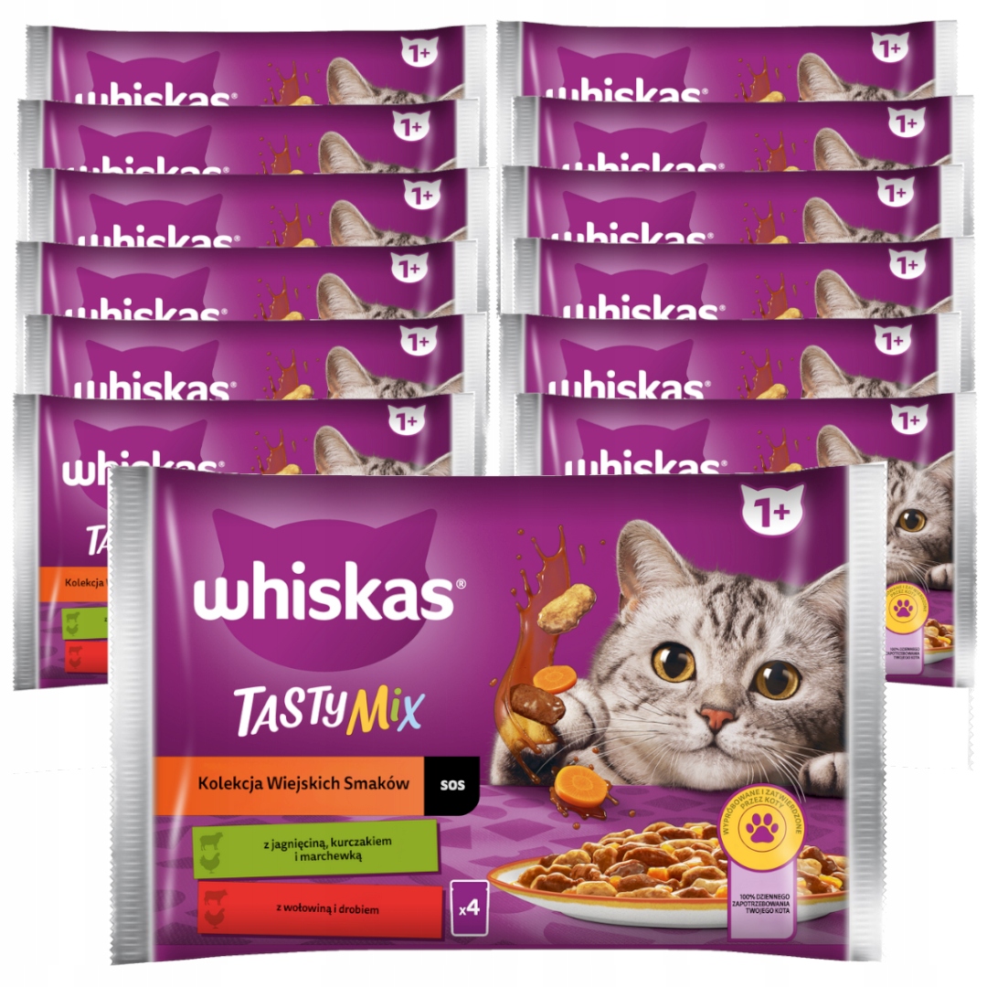 Levně Whiskas 13x340g Kolekce Venkovských Příchutí V Omáčce
