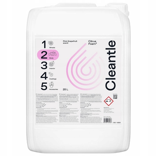 Cleantle Citrus Foam Aktívna pena 25L