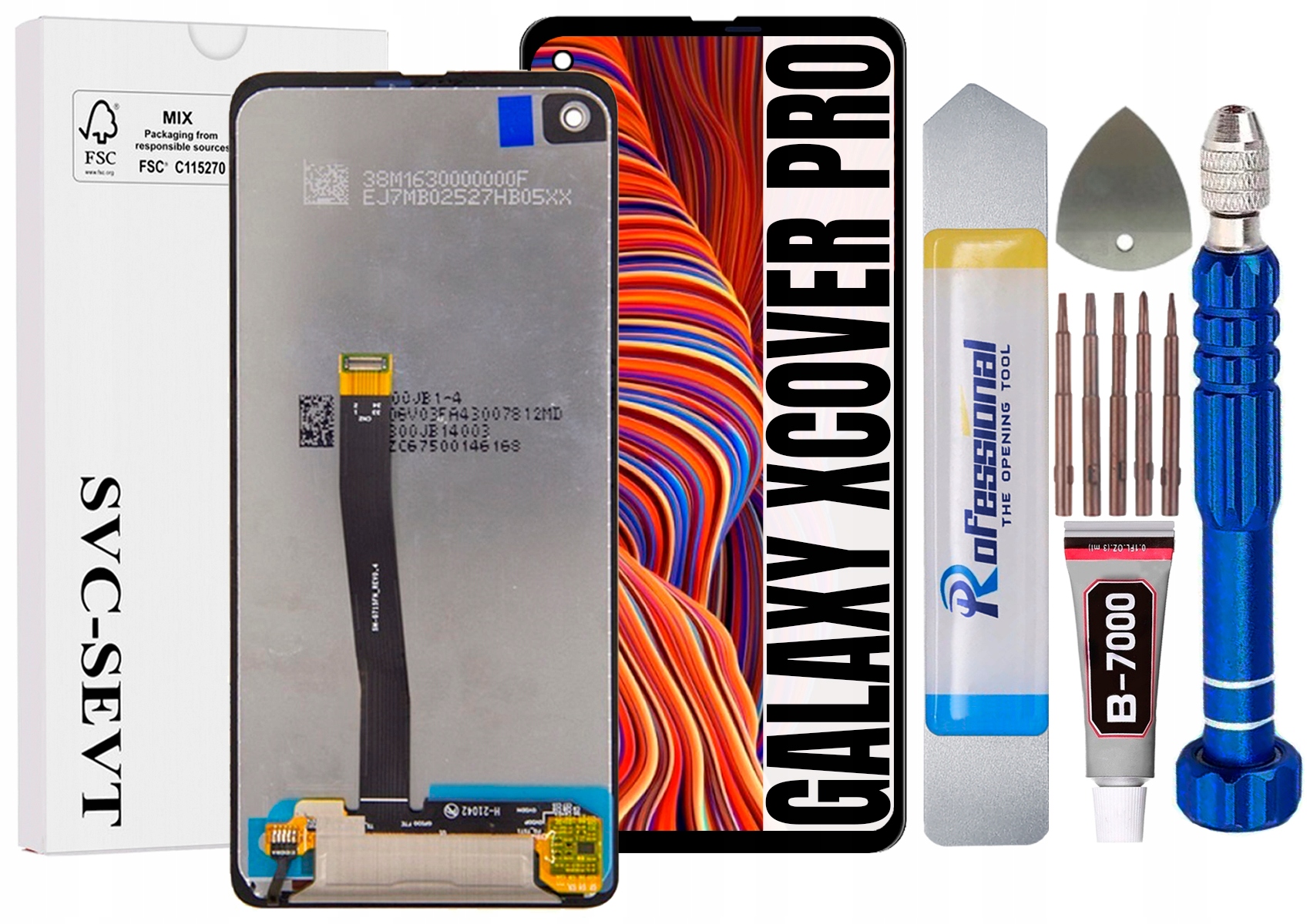 Displej Pro Samsung Galaxy Xcover Pro G715 Originální LCD Displej