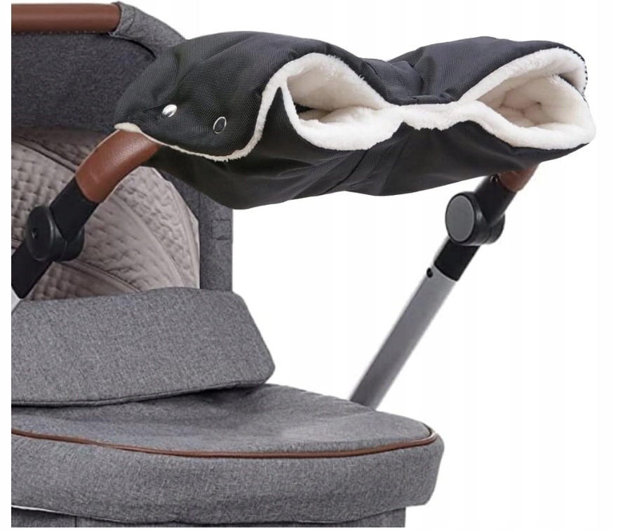 MUFKA OGRZEWACZ RĄK DO WÓZKA UNIWERSALNE RĘKAWICE WODOODPORNE WIATROODPORNE