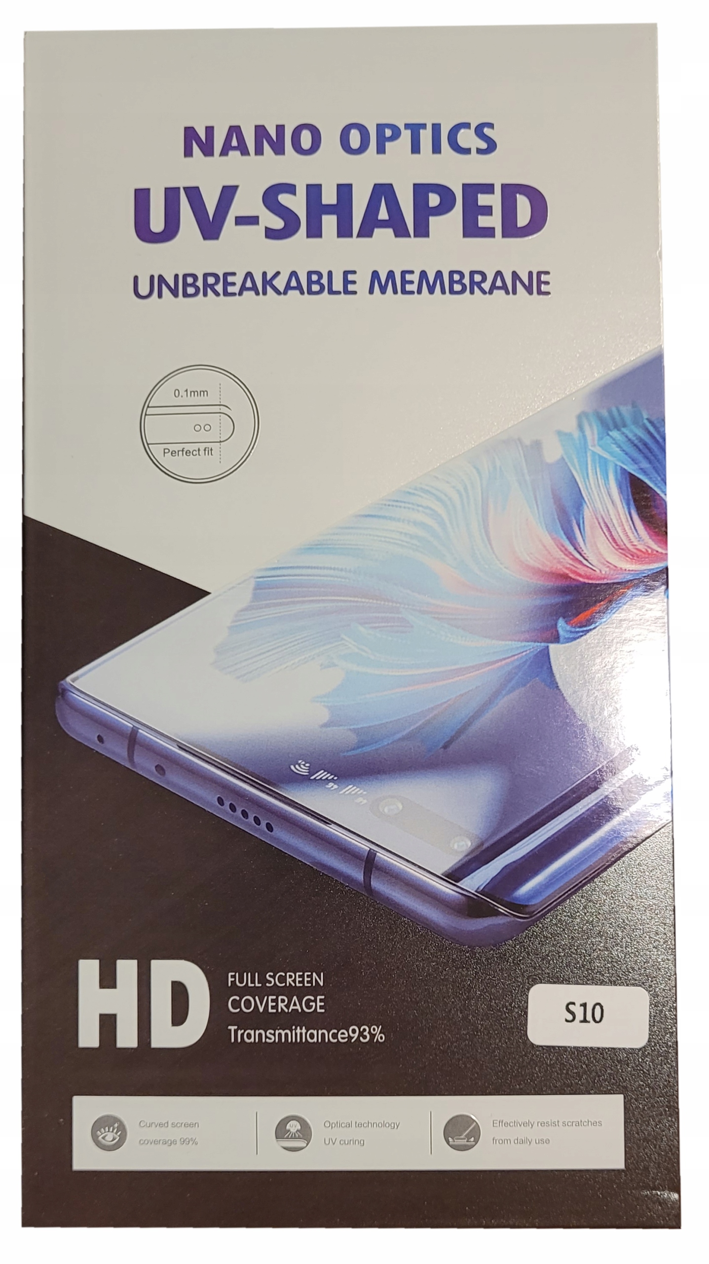 

Folia Ochronna Hydrożelowa Nano Uv do Galaxy S10