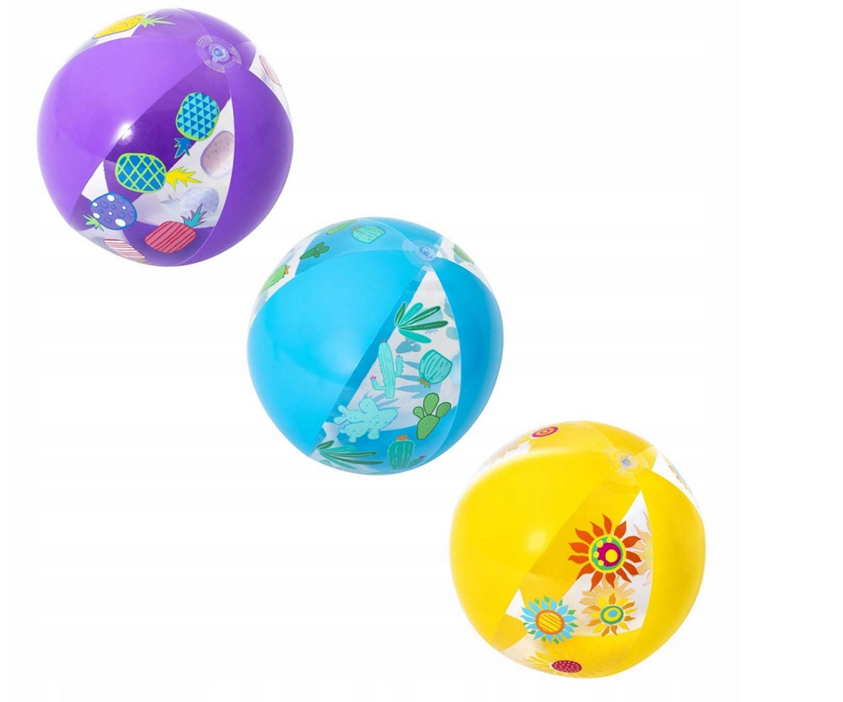 BESTWAY 31036 PIŁKA PLAŻOWA 51 CM 3 WZORY Kod producenta 31036