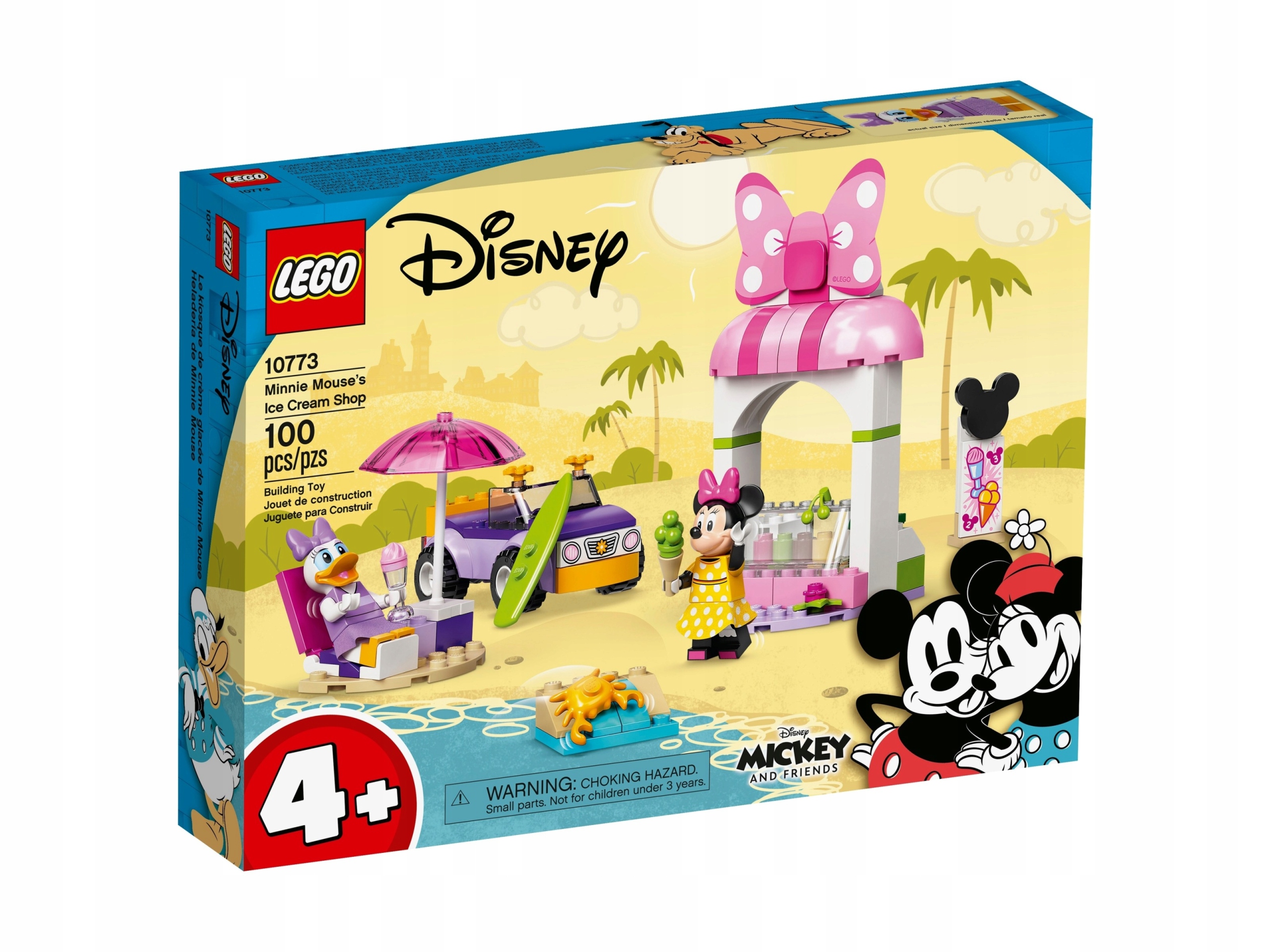 Lego Disney 10773 Obchod s zmrzlinou Minnie Mouse Nové