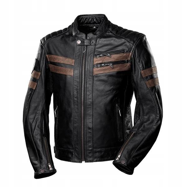 KURTKA MOTOCYKLOWA SKÓRZANA 4SR COOL EVO BROWN 58 Rozmiar 58