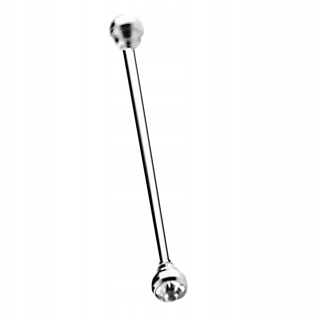 Męska srebrna spinka do krawata z zapięciem na Marka Inna marka