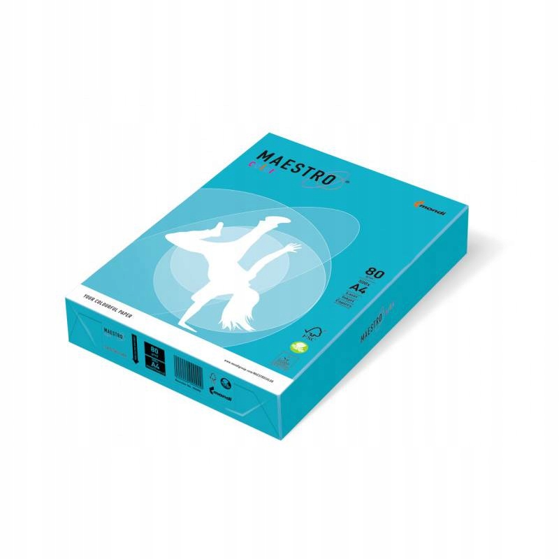 

Papier Ksero Maestro Kolor A5 Ryza Błękitny