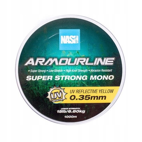 Żyłka Armourline Strong Mono Uv Yellow 0.35mm 1000m Nash