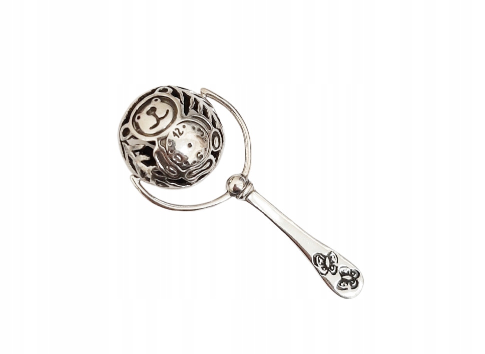 Chrastítko Křest Stříbro 925