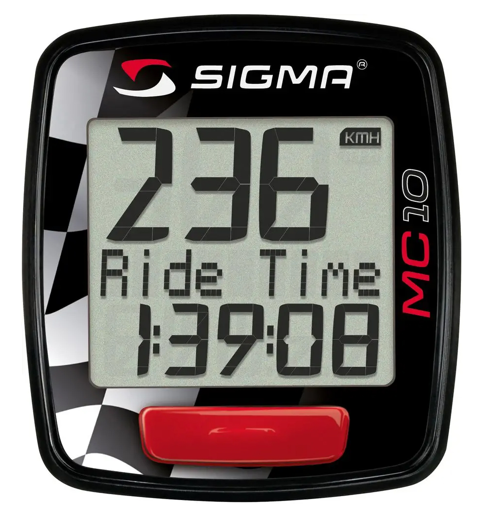 

Licznik Motocyklowy Sigma MC 10 Dyst. Czas Pl Menu