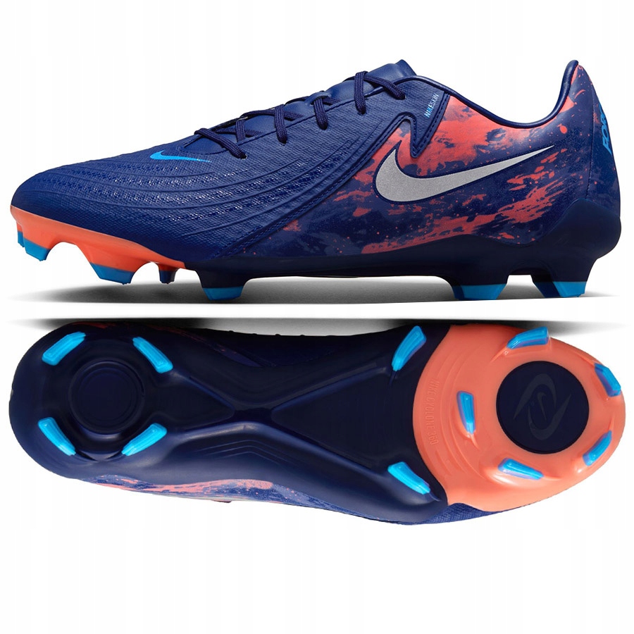 Boty Nike Phantom Gx II Academy Fg/mg HF1609-400 modré 42