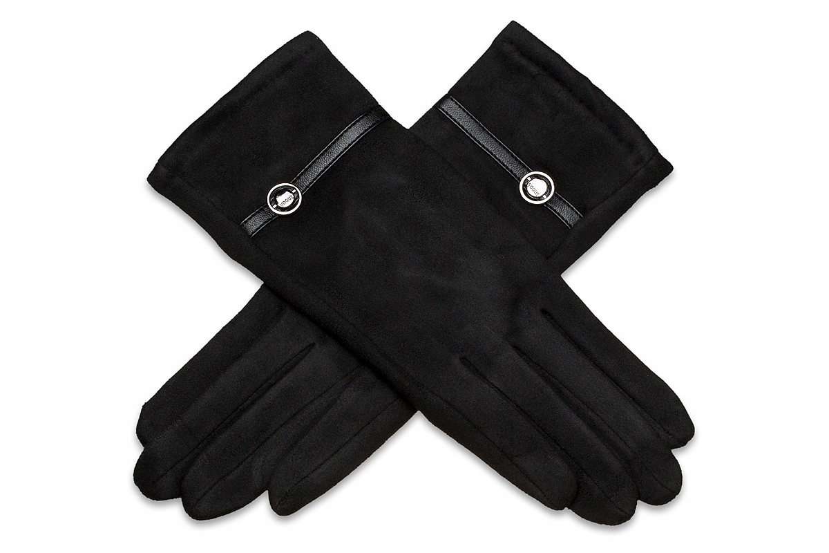 

Rękawiczki Damskie Ocieplane Vogu Smartfon Czarny