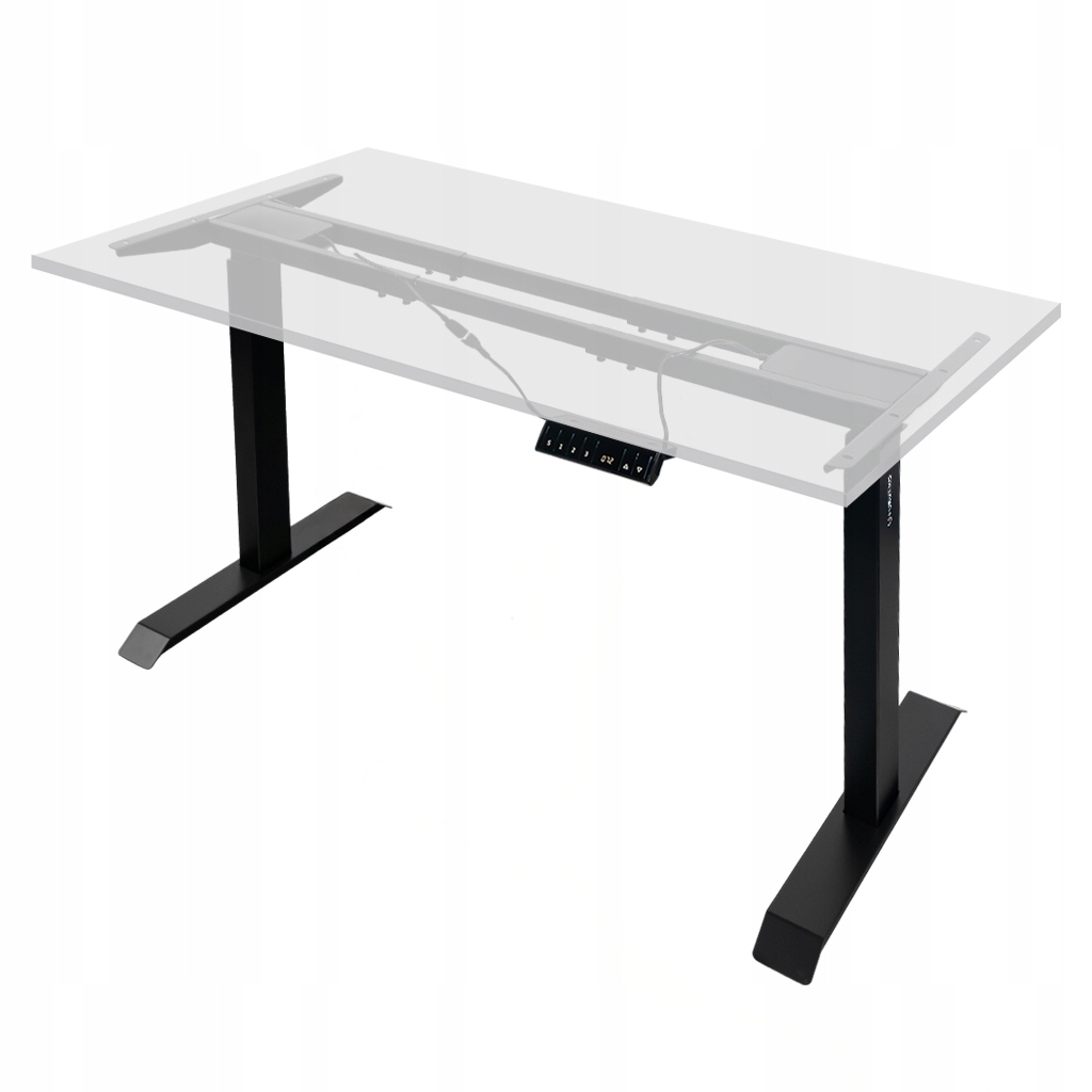 Stelaż Biurka Elektryczny Regulowany 72-122 cm Dwa Silniki Udźwig 120 kg