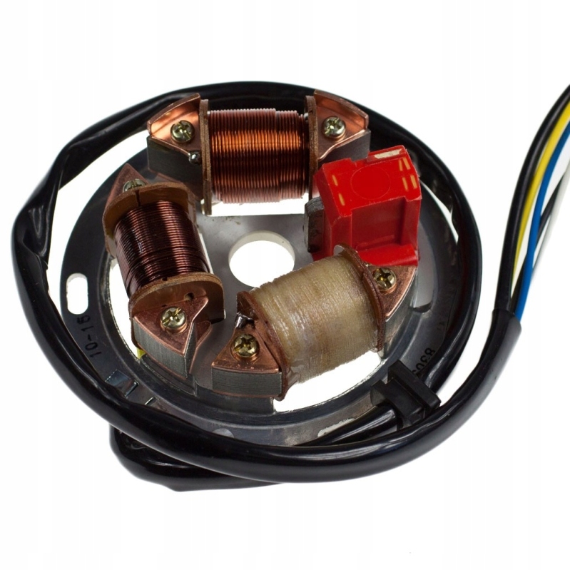 Stator cievky vinutie alternátor Simson SR50 Skúter 12V Elektronik 42/21W