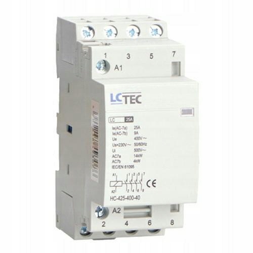

Stycznik modułowy LC EBS6CH 25A 2M 4NO 230V